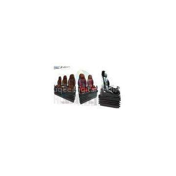 Indoor Pneumatic Control System 4D Cinema Motion Seat, Cinema Chair 1 / 2 / 3 persons/ set