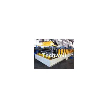 0.3 - 0.8mm Material Thickness Color Steel Roof Roll Forming Machine TW-RWM