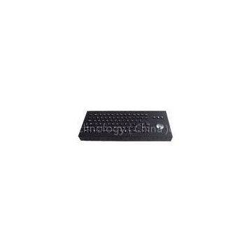 Salt fog proof black backlit stand alone ruggedized keyboard with 85 key for military