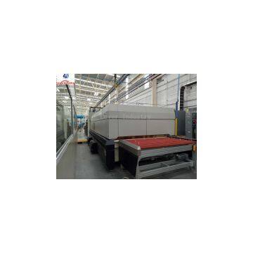 Double Bending Glass Tempering Furnace for Automotive Rear Glass photo-2
