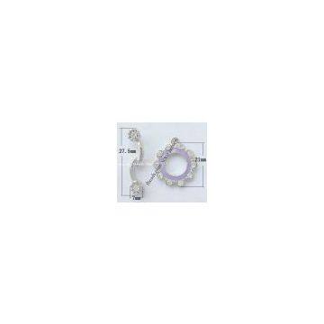 enamel charm toggle clasp