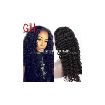 150 Density Human Hair Full Lace Wig