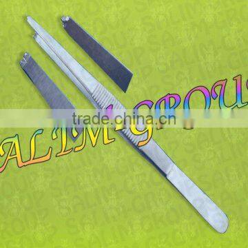 3 Russian Tissue Forceps 8" Surgical Dental Instruments