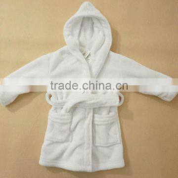 100% coral fleece dressing gown