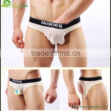 OEM Service Supported Gay Men Thong Pouch Sexy Men Underwear Sexy Gay Men Underwear Factory Empty Briefs Gay Underwear photo-6