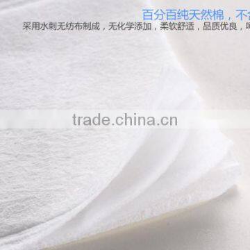 high quality 100% cotton spunlace nonwoven fabric