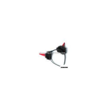 Cute Red Devil Horn Headband-Halloween Costume