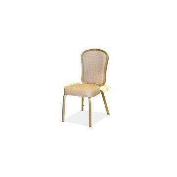 Stacking Golden Aluminium Banquet Chair BA-003