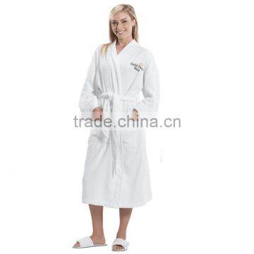 5 Star Luxury Hotel Cotton Terry embroidery logo bath robe