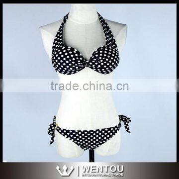 New Sexy Women's Push-Up Bandage Polka Dot Bikini