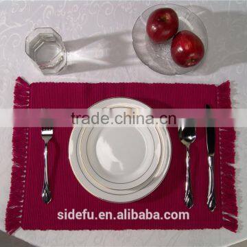 Promotional Hot Selling Hotel Felt Table PVC Placemat