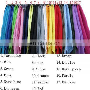 55cm*55cm Hip Hop 100% Cotton Cowboy Plain Solid Color Head Scarf Bandana photo-4