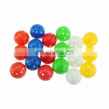 Wholesale Cheap Colored Plastic Practice Golf Balls