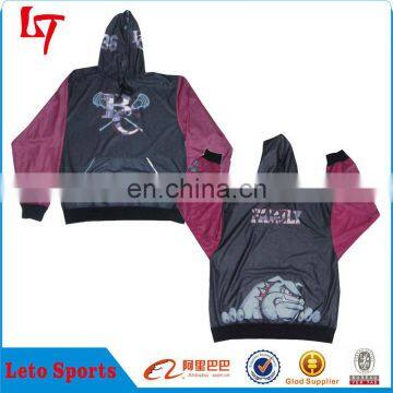 100%polyester fabric subliamtion adventure hoodie dry fit hoodie wholesale