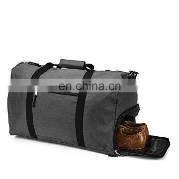 Outdoor Travel Large Size Carry-On Duffle Custom Gym Bag With Shoe Compartment