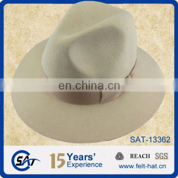 custome pure wool felt winter hat for wholesale