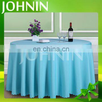 hot selling wholesale plain color customized round table cloth