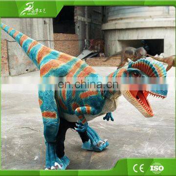 KAWAH Animatronic Adult Life Like Man Riding Dinosaur Costume photo-3