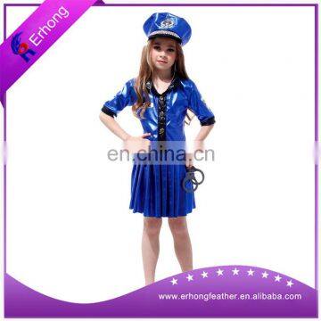 Girl policeman cosplay costume