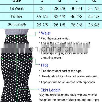 Grace Karin Occident Sexy Women Hips Wrapped Short Vintage Retro Cotton Flower Pattern Skirt CL008928-6 photo-6
