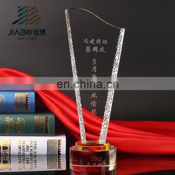 Customized Replica Grammy Awar High Quality Crystal Emmy Award Trophy photo-4