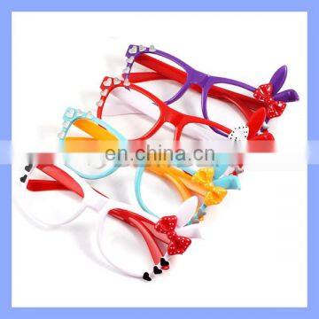 Colorful Bunny Bow Glasses Frame NO LENS for Girl Kids