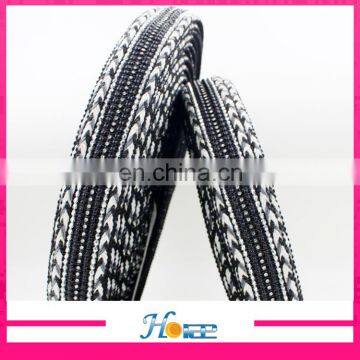 Factory Directly Sale 4cm Braided Ribbon for Shoes Knitted Ribbon for Clothing photo-5