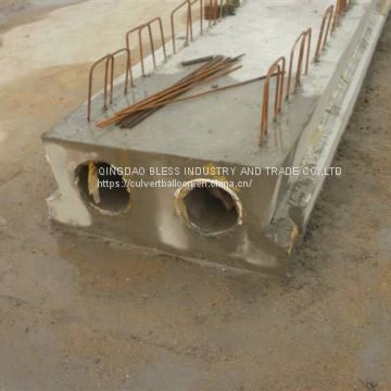 dia300 culvert balloon for casting double-rings culvert  in-situ, ring culvert construction, concrete pipe construction