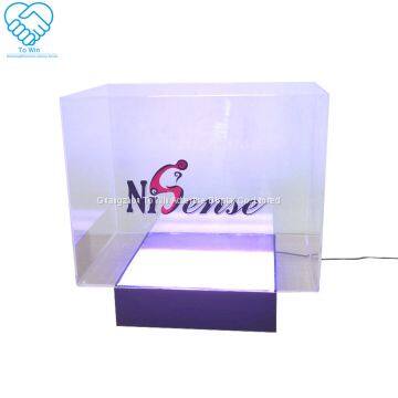 Hot Sale Led Acrylic Wine Bottle Holder, Bottle Glorifier , Water Bottle Display Stand