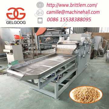 Industrial Almond Walnut Cashew Chopping Machine to Make Peanut Chikki in Plant photo-3