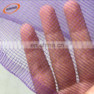 Nylon onion purple mesh bag/plastic onion/fruit mesh bag