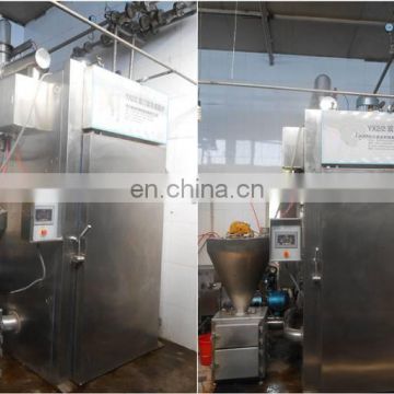 Stainless steel smokehouse for smoking sausage