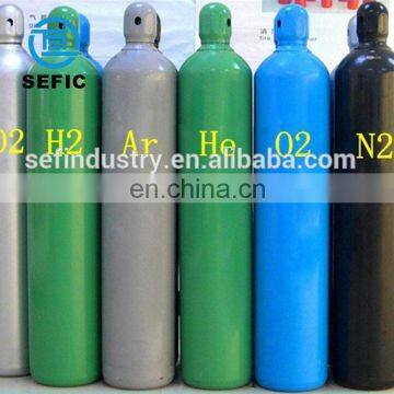 High Pressure Seamless Steel Medical Gas Cylinder Small Portable Oxygen Cylinder