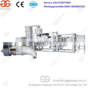 Best Selling Sunflower Seed Separating Melon Seed Husking Hemp Seed Hulling Machine photo-5