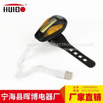 USB Rechargeable Bicycle Lamp Taillight photo-3