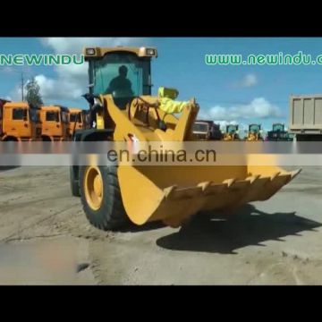 Shanghai 3 Ton Snow Blower Wheel Loader with Hydraulic Pump