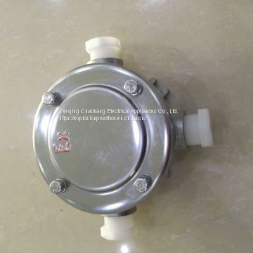 304 stainless steel junction box Explosion-proof terminal box Special use for petrochemical plants antistatic