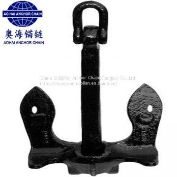 2200kg 3500kg US navy stockless anchor danforth HHP anchor