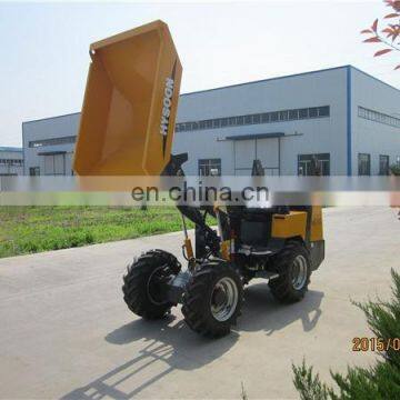 1ton hydraulic mini wheel dumper with CE