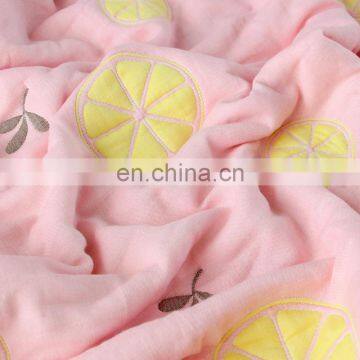 Mothers Wise Choice 10 Layers 100 Cotton Gauze Soft Warm Breathable Muslin Nontoxic Baby Wrap Swaddle Blanket With Small MOQ photo-5