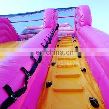 Guangzhou Joyshine Inflatable Pink Princess Slide Commercial Kids Jumping Bouncer Slides For Sale photo-6