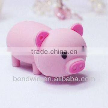 cute animal pig usb flash drive