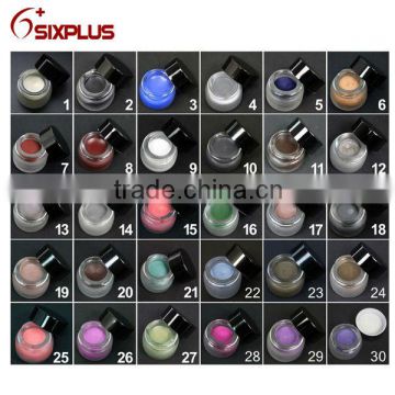 Hot lovely 30 color silver eyeliner gel