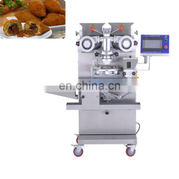 Grain product kubba processing encrusting machine for kubba kibbeh kibbe