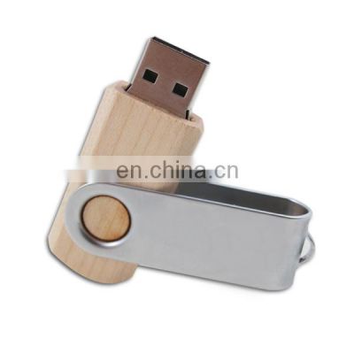 Environment-friendly Disposable Material Swivel Metal USB 2.0 3.0 Stick USB flash drive