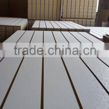 JIDA 18mm Grooved Mdf Board Slotted Melamine Mdf Board