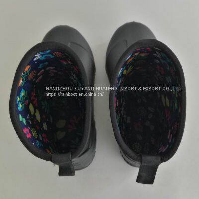 Hi-Q Neoprene Rain Boots,Cheap Lady Neoprene Boots, Neoprene Ladies Boots,Female Neoprene Shoes,Women Neoprene Boots photo-4