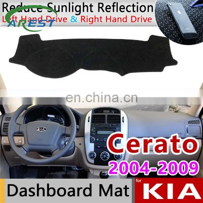 for KIA Cerato LD 2004 2005 2006 2007 2008 2009 Anti-Slip Mat Dashboard Cover Pad Sunshade Dashmat Carpet Anti-UV Accessories