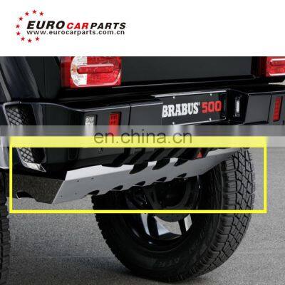 Aluminum Alloy Rear Skid Plate for W463 G500 4*4 Rear Down Board Fit for MB G500 G55 G65 Brabas Auto Parts for G500 4*4
