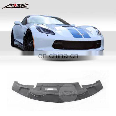 C7 Front Lip for Chevrolet Corvette C7 body kits Carbon Front Lip for Corvette C7 Under Air Dam Spoiler 2014-2016 Year